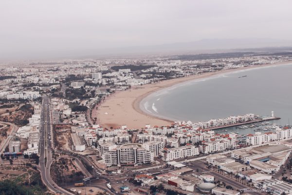 agadir morocco view city
