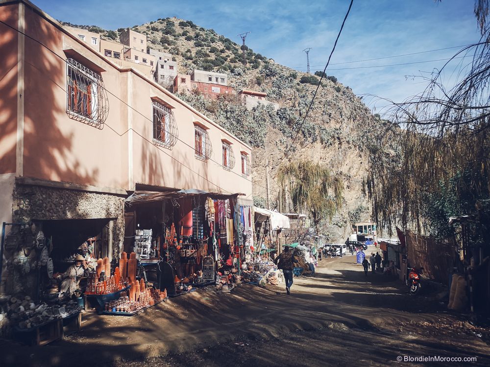 Setti Fatma, village, morocco, locals, street,