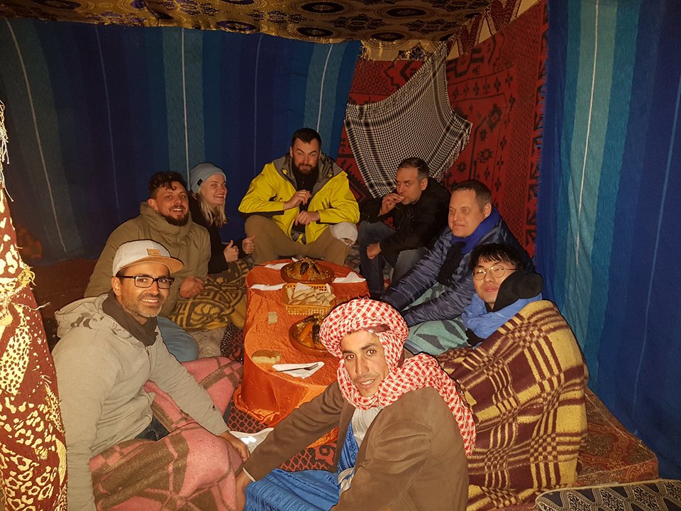 sahara winter desert camp