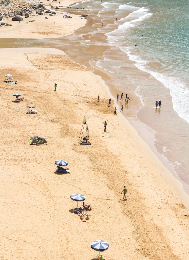 beach morocco sun ocean taghazout